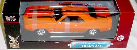 Die Cast Firebird and Trans Am Page